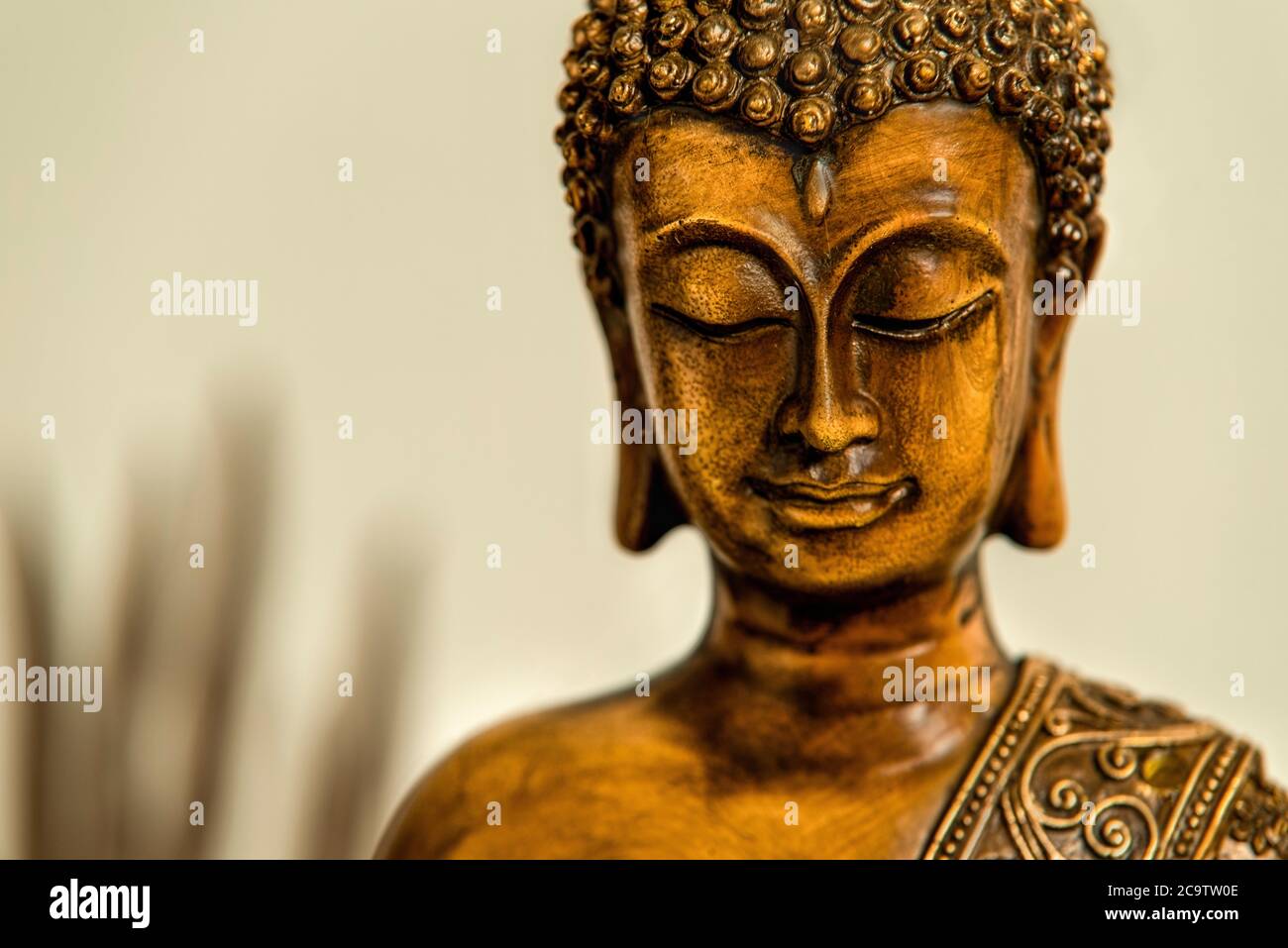 Statue Buddha Meditating On Lotus Stockfotos Und Bilder Kaufen Alamy