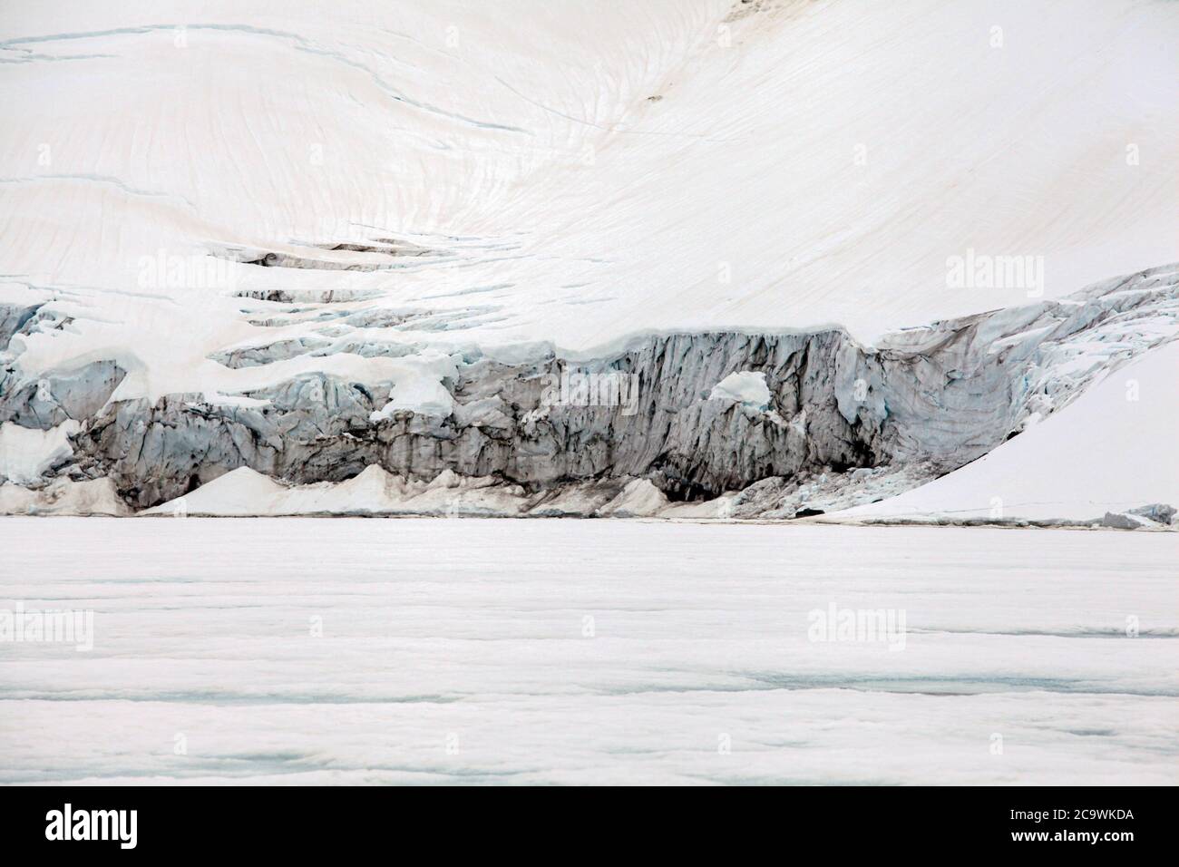 Kulusuk Island, Grönland. Apusiaajik-Gletscher Stockfoto