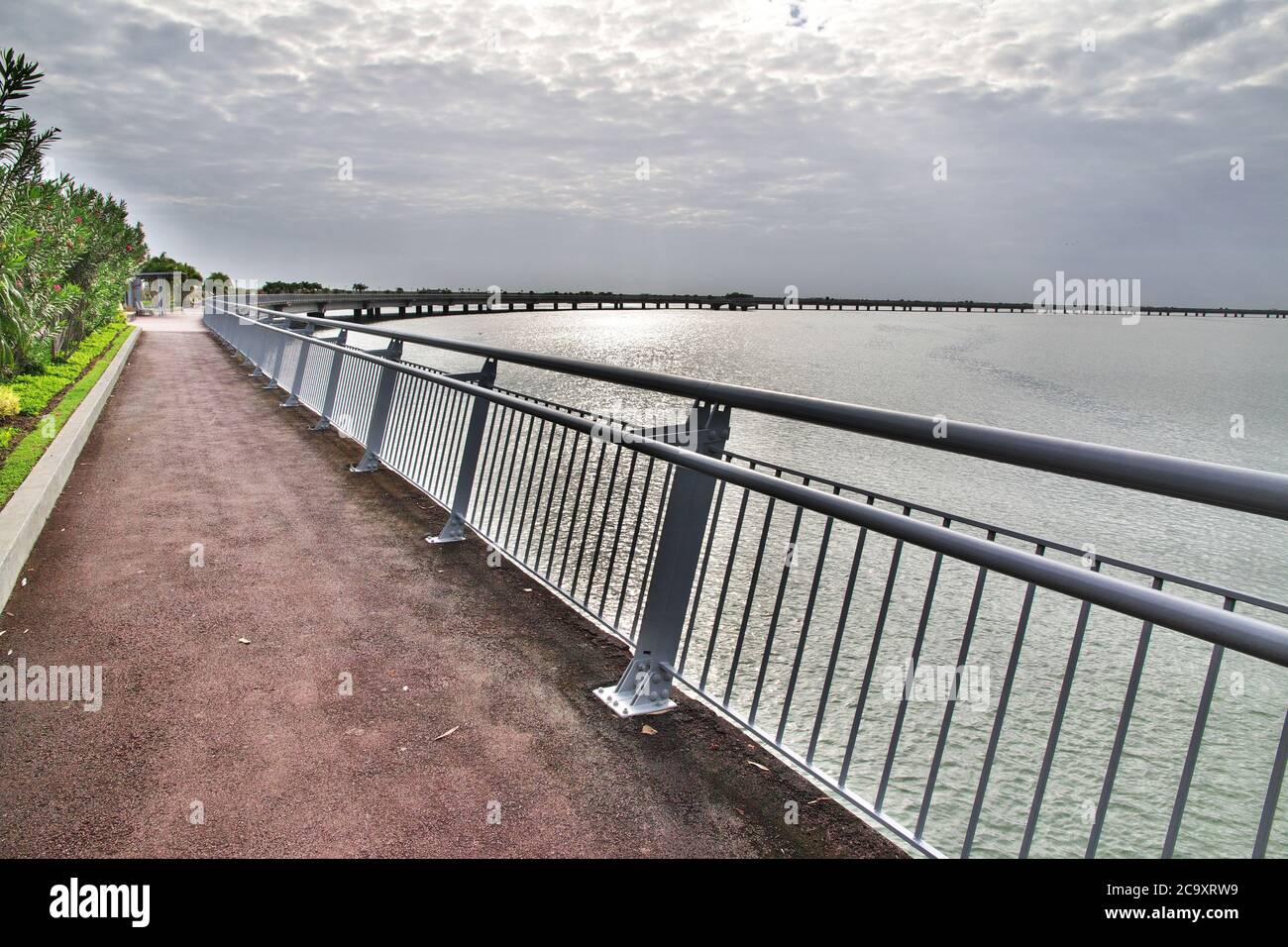 Cinta Costera Küste von Panama Stadt, Mittelamerika Stockfoto