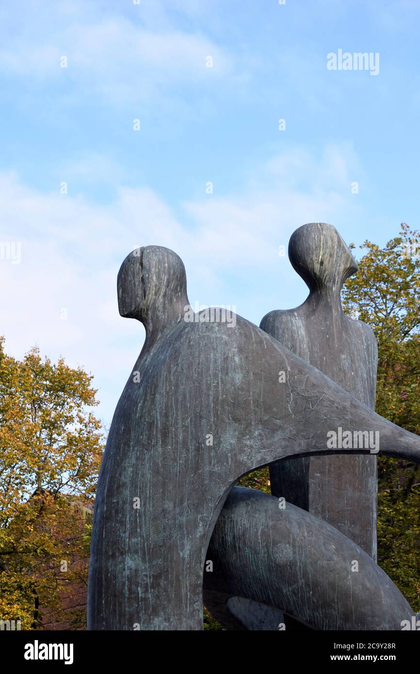 Feier der skulptur von chester, stephen broadbent, chester, england, großbritannien Stockfoto