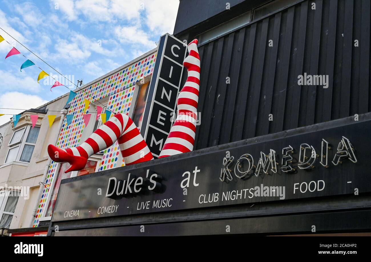The Duke's im Kino Komedia im Künstlerviertel North Laine in Brighton Sussex, Großbritannien Stockfoto