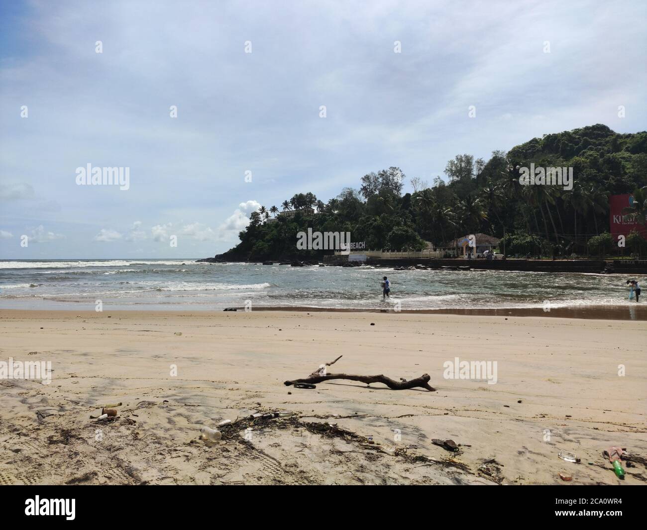 Baga Beach Stockfoto