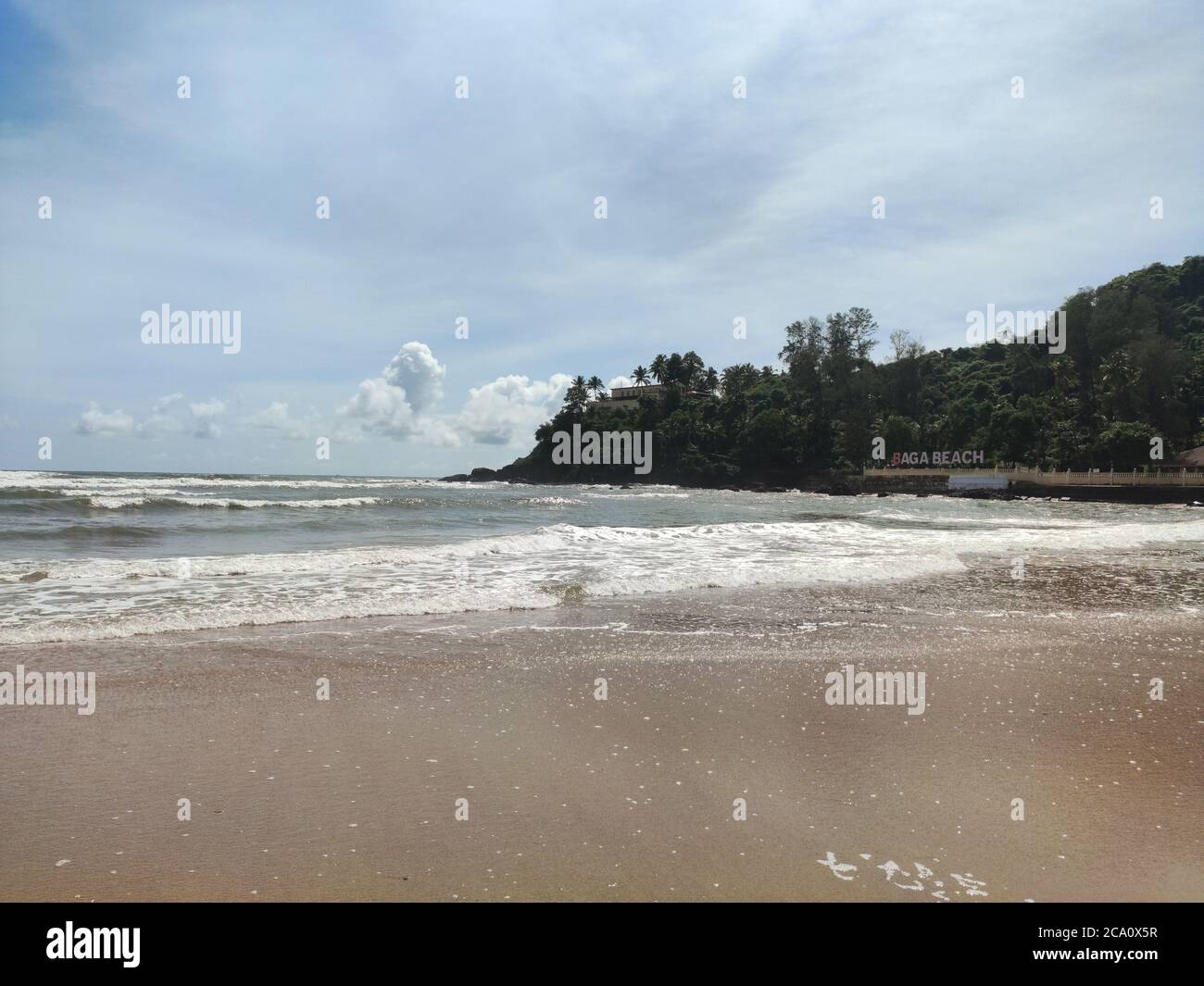 Baga Beach Stockfoto