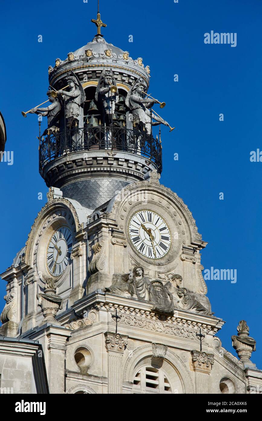 Eglise Sainte Croix, Nantes, Frankreich Stockfoto