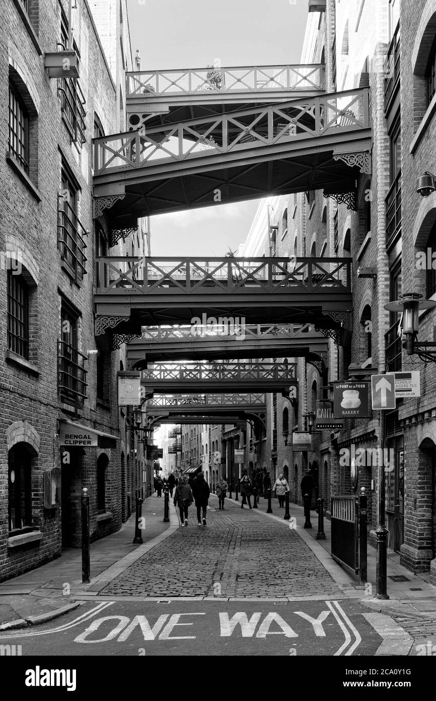 Shad Thames, London Stockfoto