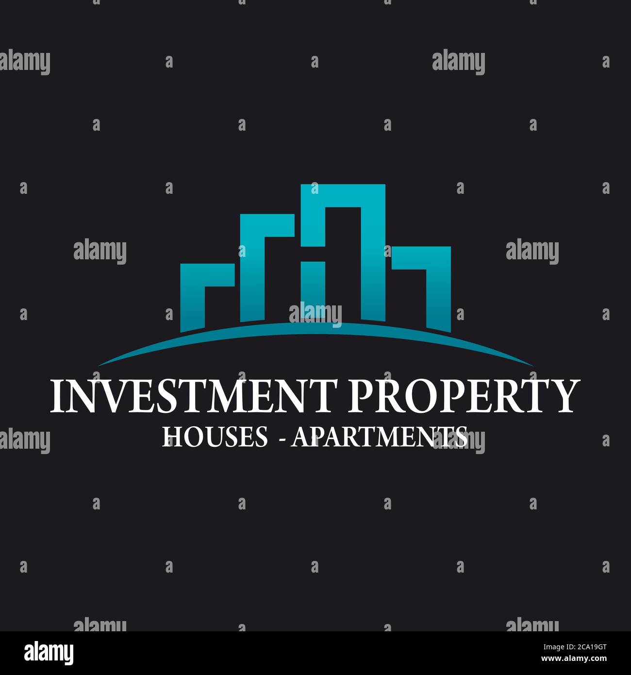 Schöne Architektur, Immobilien und Bau Vektor Logo Design Stock Vektor