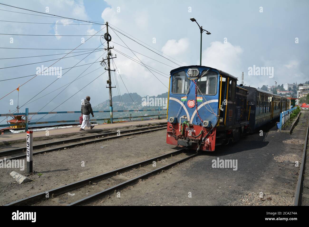 Darjeeling Himalayan Railway Stockfoto