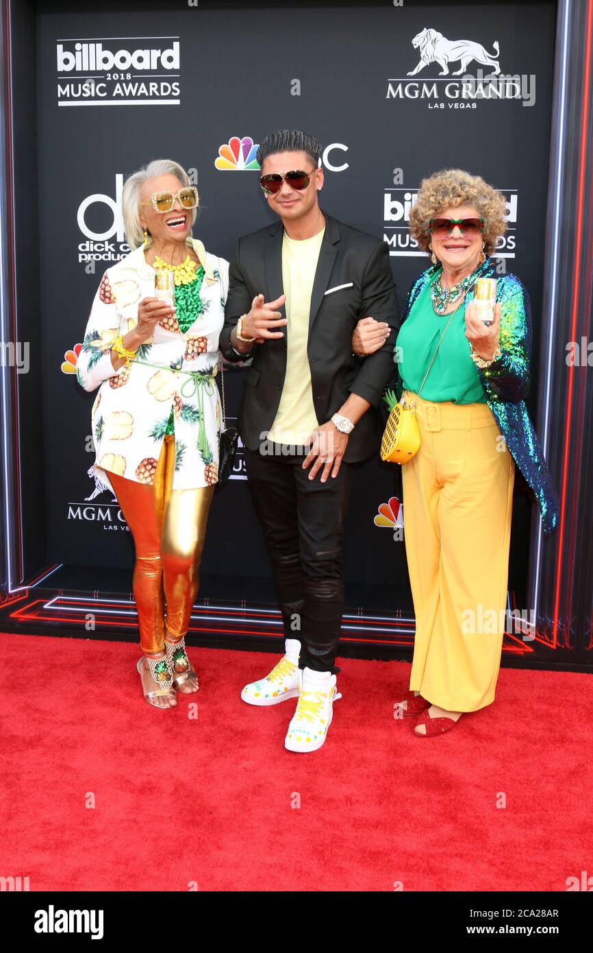 LAS VEGAS - MAI 20: Pauly D, Paul Delvecchio, Gäste bei den Billboard Music Awards 2018 in der MGM Grand Garden Arena am 20. Mai 2018 in Las Vegas, NV Stockfoto