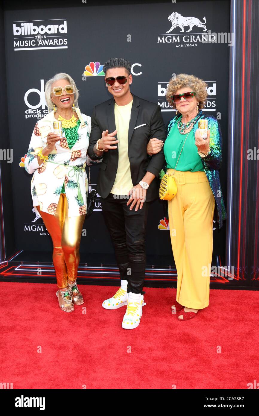 LAS VEGAS - MAI 20: Pauly D, Paul Delvecchio, Gäste bei den Billboard Music Awards 2018 in der MGM Grand Garden Arena am 20. Mai 2018 in Las Vegas, NV Stockfoto