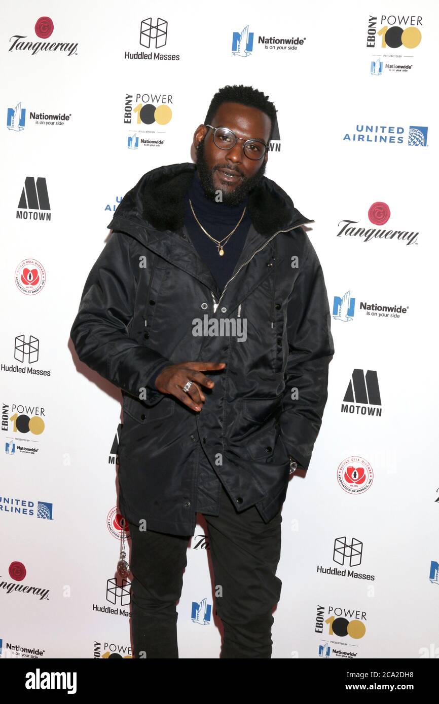 LOS ANGELES - NOV 30: Kofi Siriboe bei der Ebony Power 100 Gala im Beverly Hilton Hotel am 30. November 2018 in Beverly Hills, CA Stockfoto