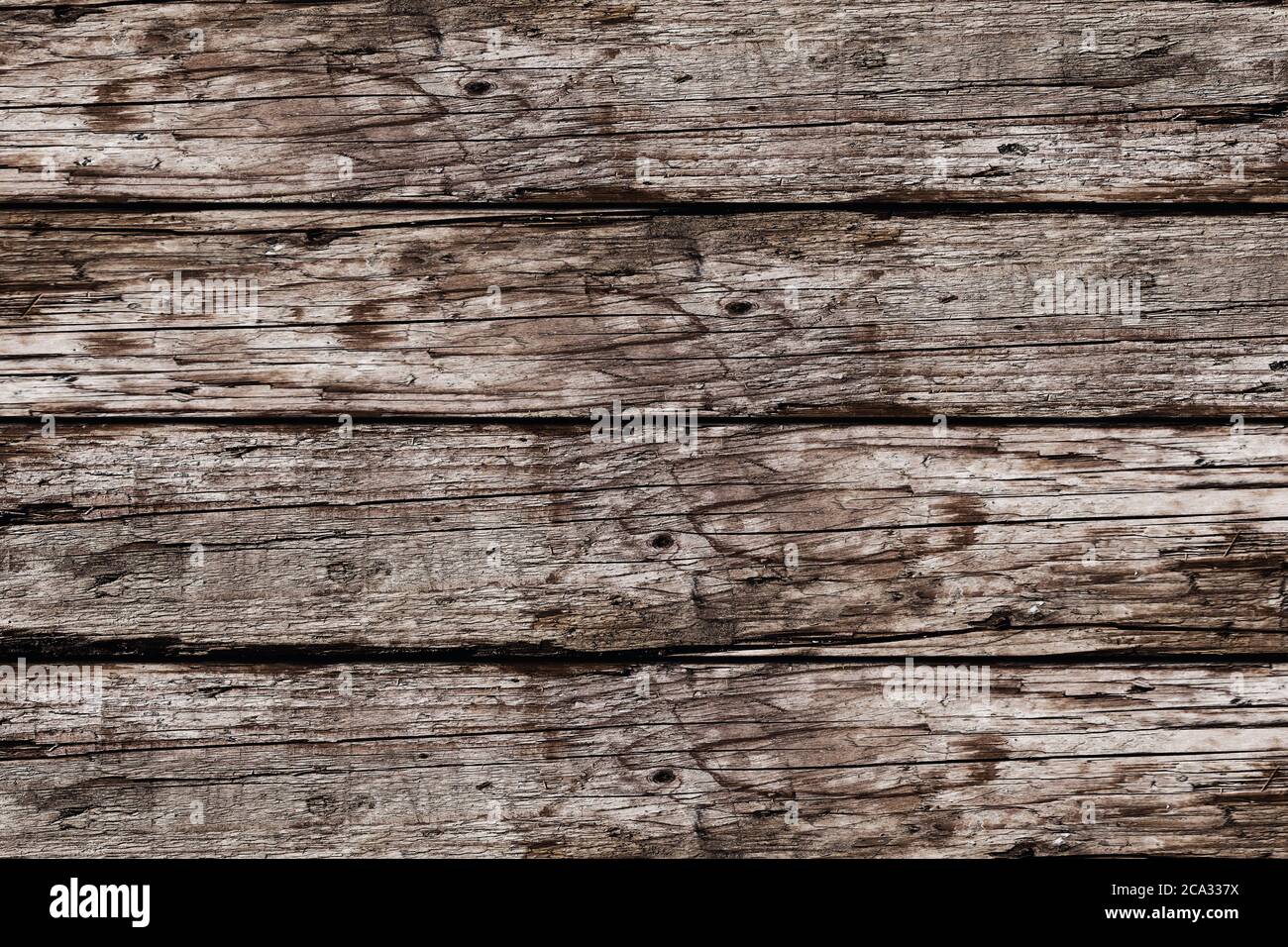 Holzoberfläche Hintergrund, leerer Raum für Dekoration. Speicherplatz kopieren. Stockfoto