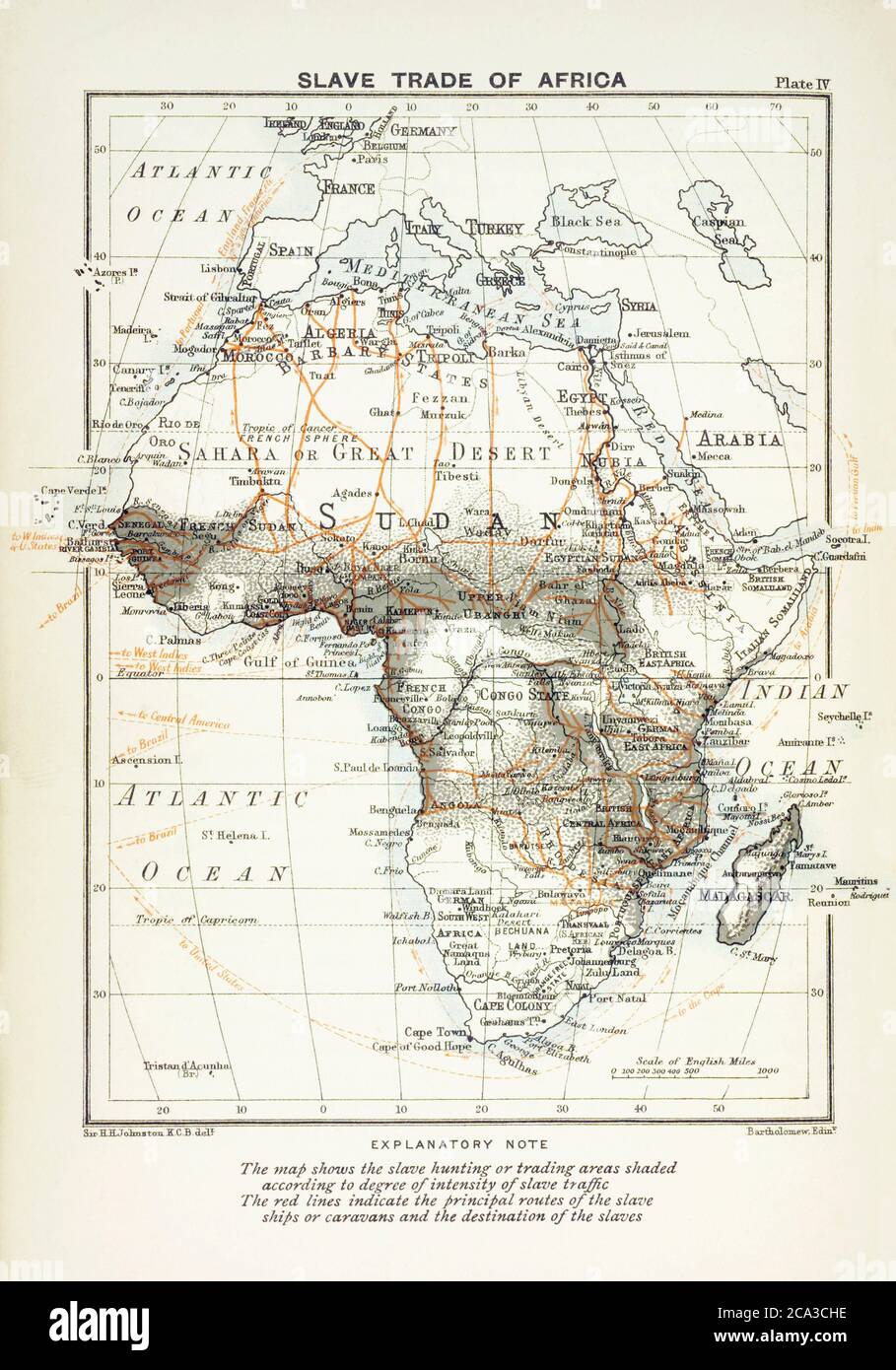 Slave trade map -Fotos und -Bildmaterial in hoher Auflösung – Alamy