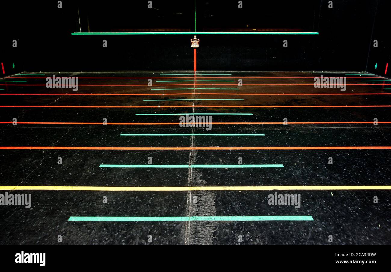 Real Tennis Court, Royal Leamington Spa Stockfoto