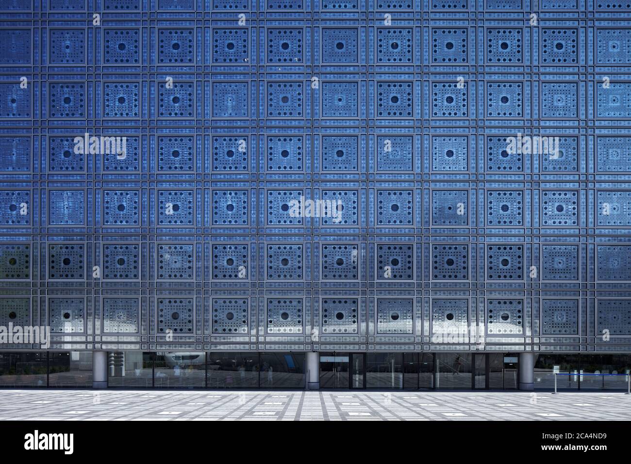 Institut du monde arabe, Institut der arabischen Welt Stockfoto
