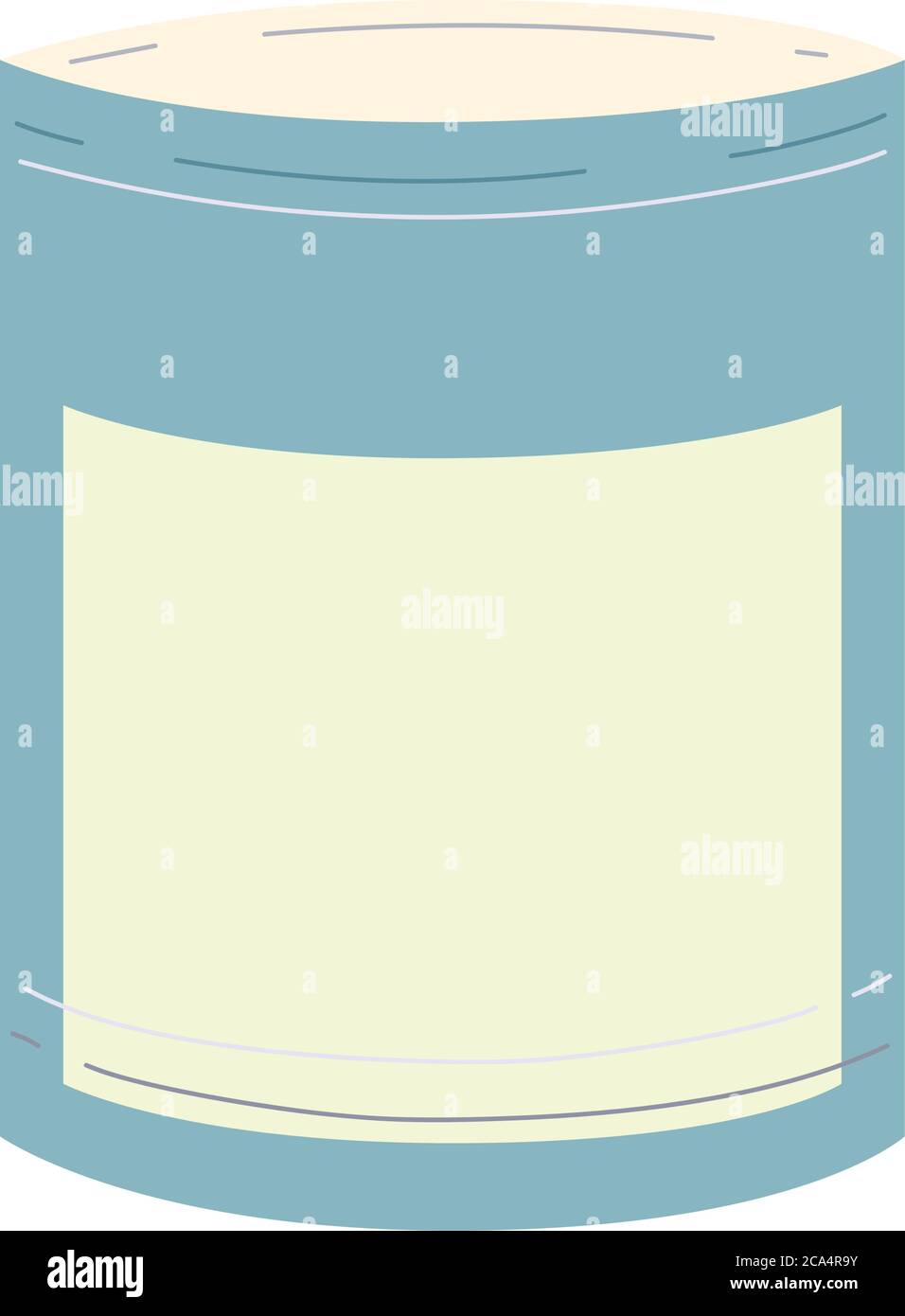 Cartoon Konserven Gläser auf weißem Hintergrund Vektor Illustration Design Stock Vektor