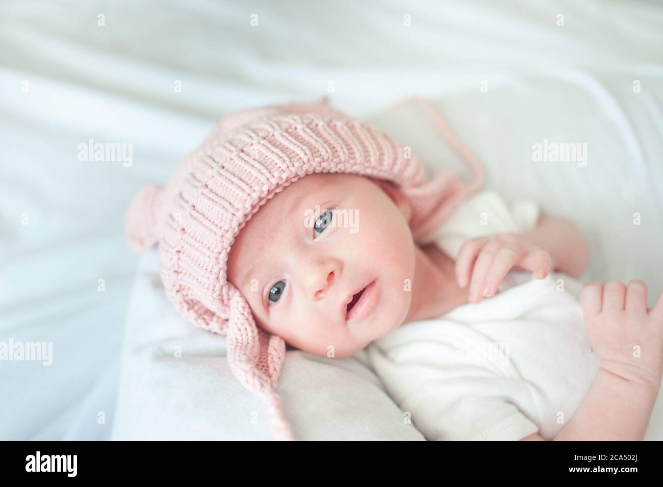 Hubsche Blaue Augen Baby Stockfotos Und Bilder Kaufen Alamy