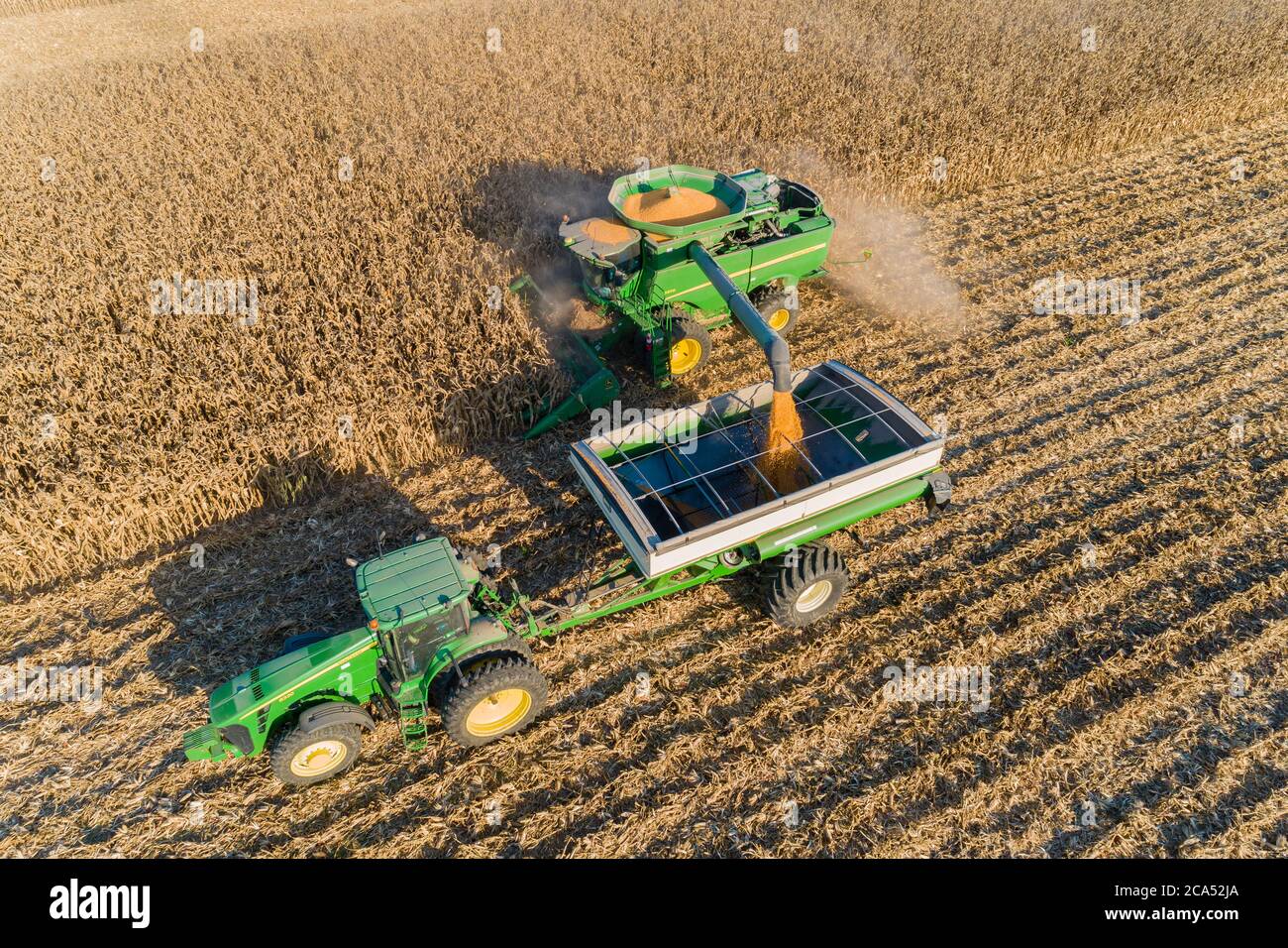Combine Corn Usa Stockfotos Und Bilder Kaufen Seite 2 Alamy