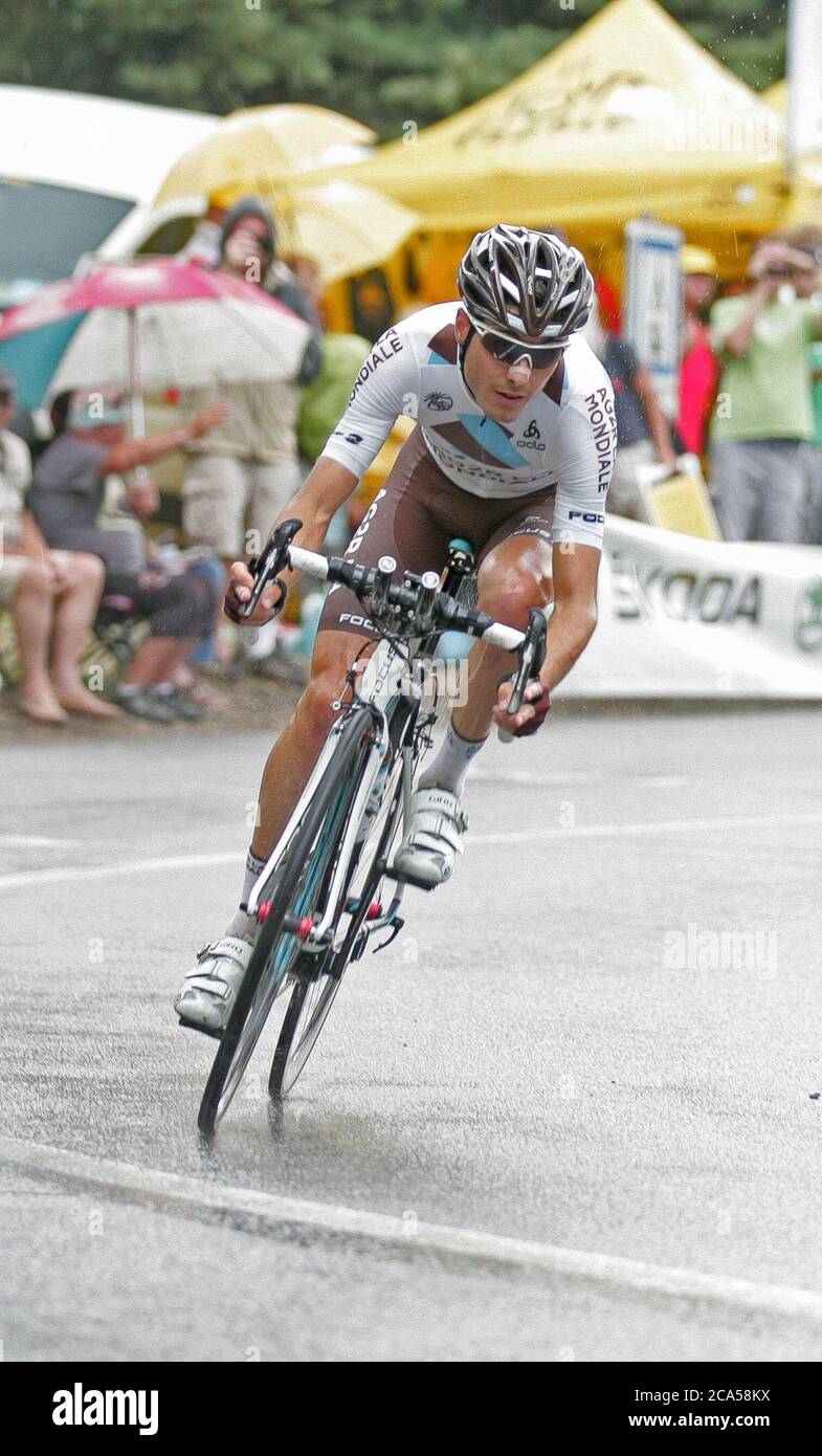 Hubert Dupont während der Tour de France 2013, Etappe 17- EMBRUN-CHORGES, (32 km) am 17 2013. Juli in Chorges - Foto Laurent Lairys / DPPI Stockfoto