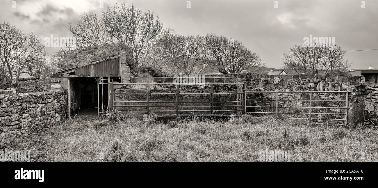 Homestead, Burren, County Clare, Irland Stockfoto