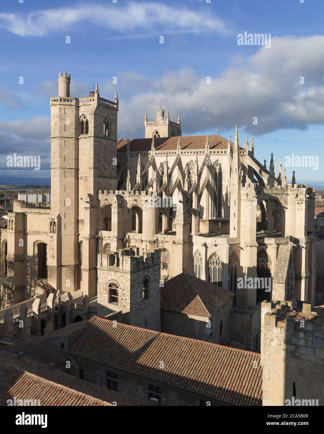 Frankreich, Aude, Narbonne, Saint Just et Saint Pasteur Kathedrale, 13. Jahrhundert Stockfoto