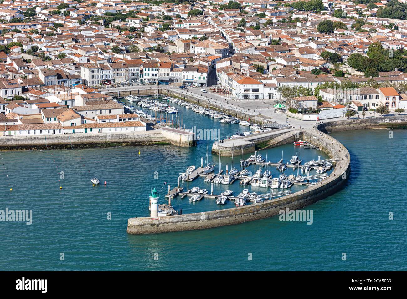Frankreich, Charente Maritime, La Flotte, beschriftet Les Plus Beaux