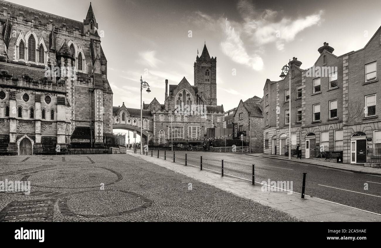 Christ Church Cathedral, Dublin, Irland Stockfoto