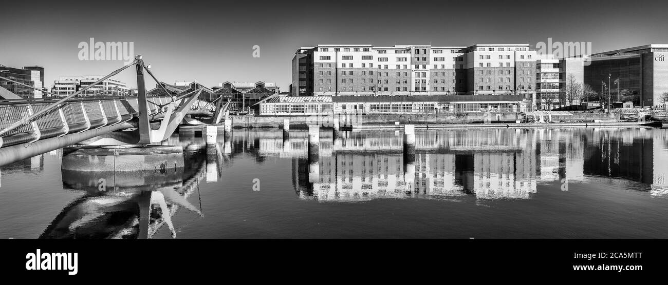 Docklands, Dublin, Irland Stockfoto