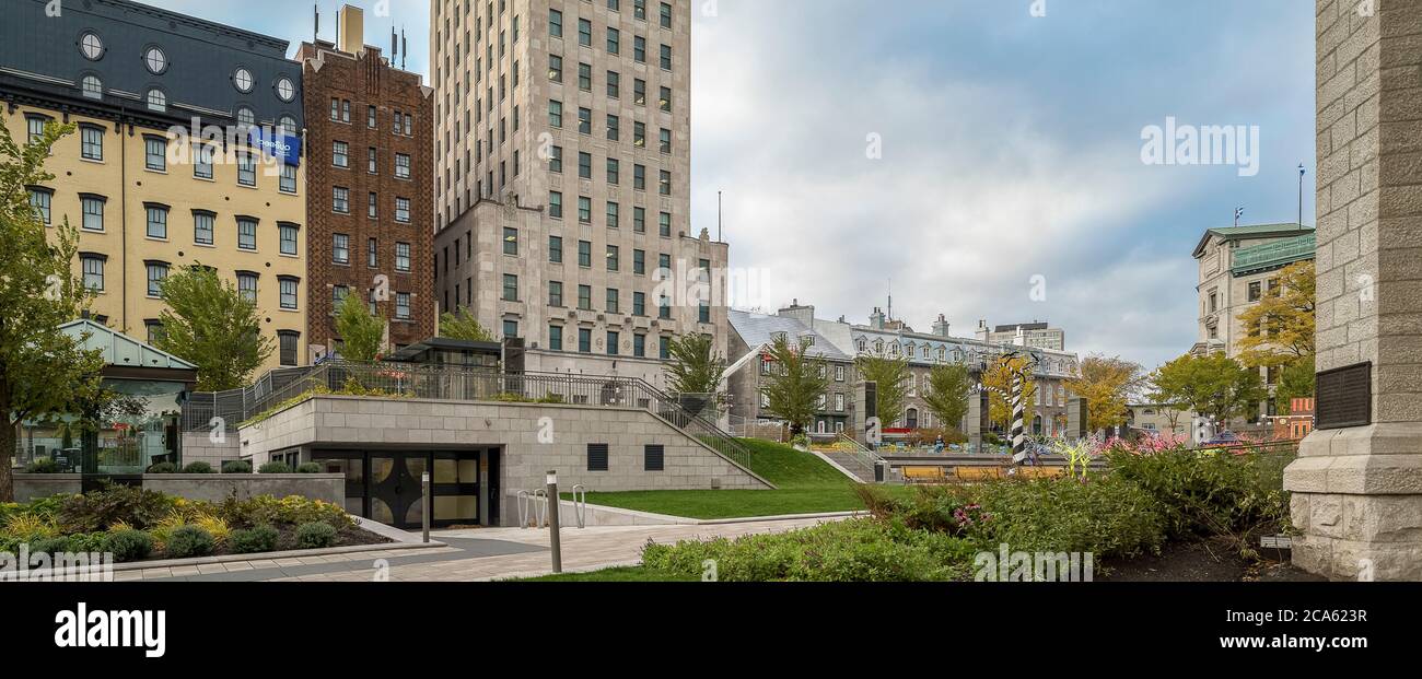 Upper Town, Quebec City, Quebec Provence, Kanada Stockfoto