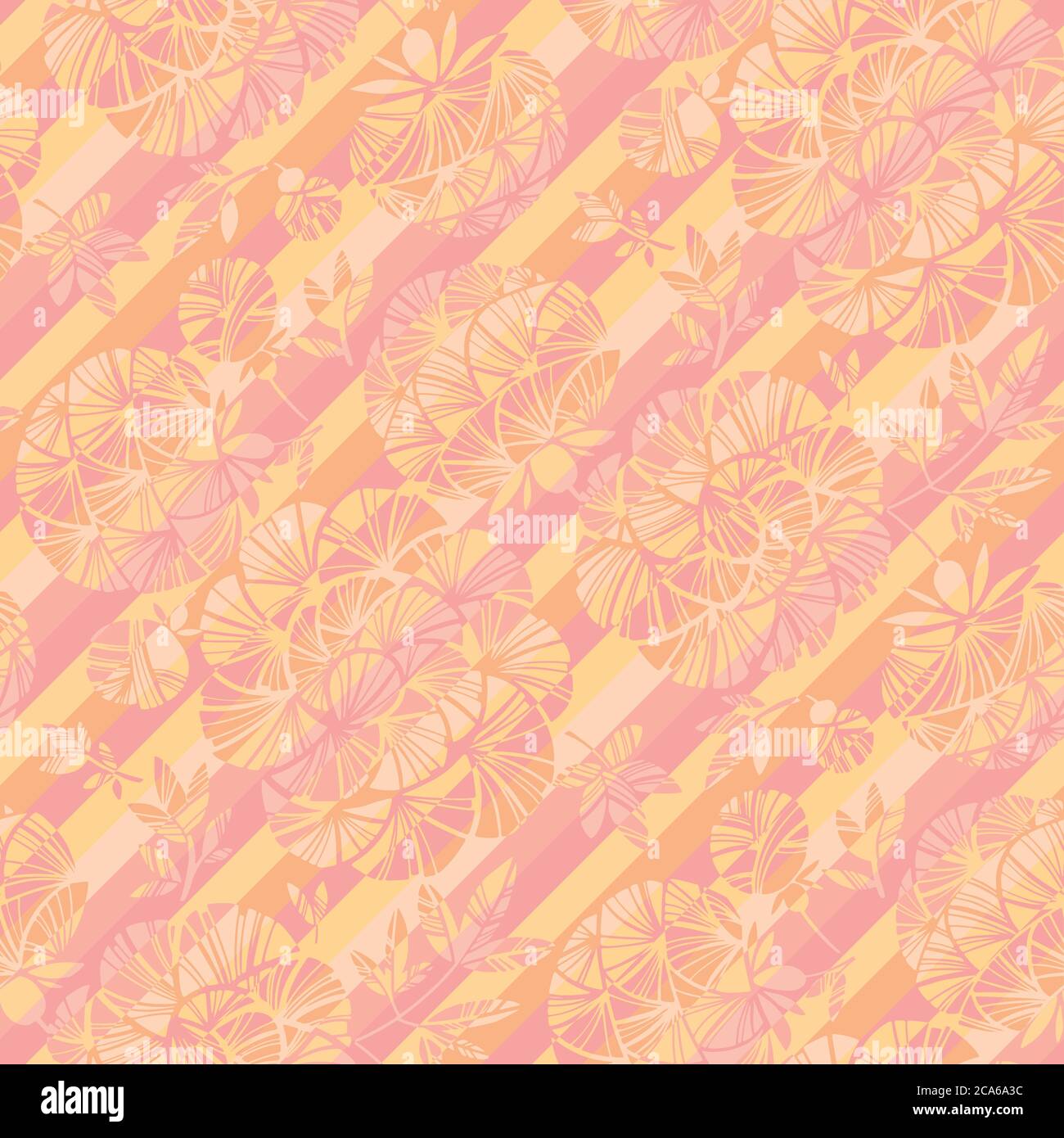 Romantische blass Farbe floral nahtlose Muster für Hintergrund, Stoff, Textil, Wrap, Oberfläche, Web-und Print-Design. Frühling abstrakte Blume Rapport. Stock Vektor