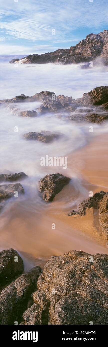 Waves, Playa Cerritos, Cerritos, Baja California Sur, Mexiko Stockfoto