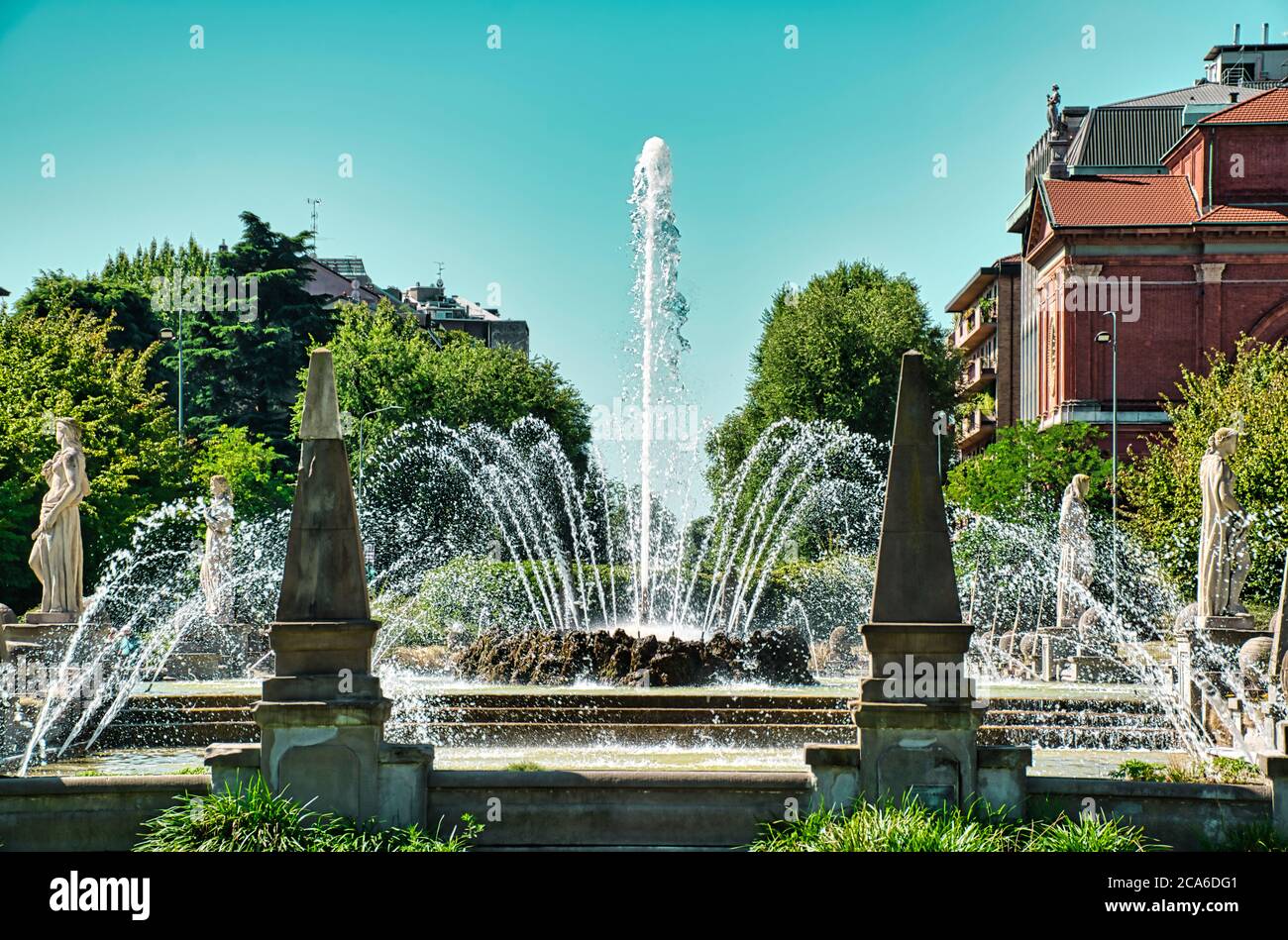 Fontana Delle Quattro Inszenierung Stockfotos und bilder Kaufen Alamy