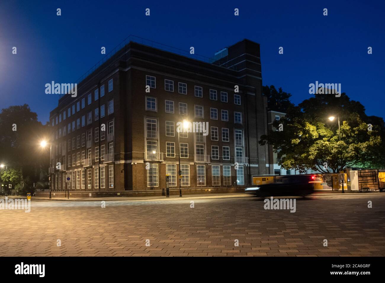 The Warburg Institute, University of London, Byng Place, Bloomsbury, Camden, London, Großbritannien Stockfoto