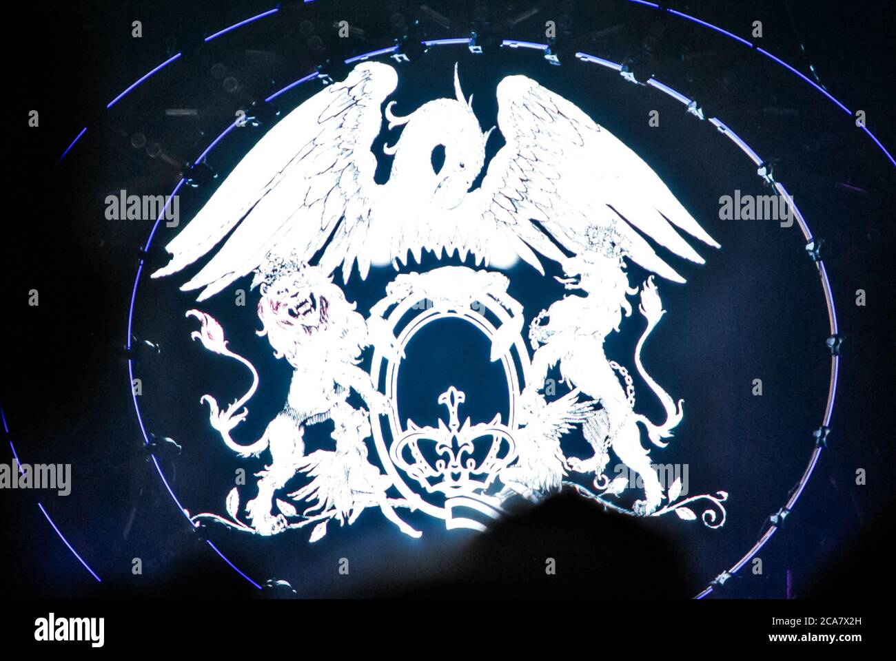 Queen beim 1. Grand Prix von Singapur 2016 Stockfoto