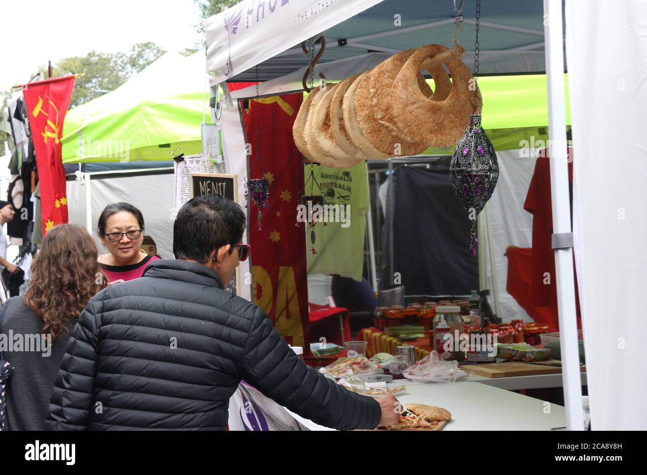 Glebe Street Fair 2015. Stockfoto