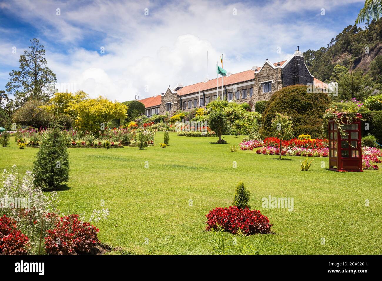 The Hill Club, Nuwara Eliya, Zentralprovinz, Sri Lanka, Asien Stockfoto