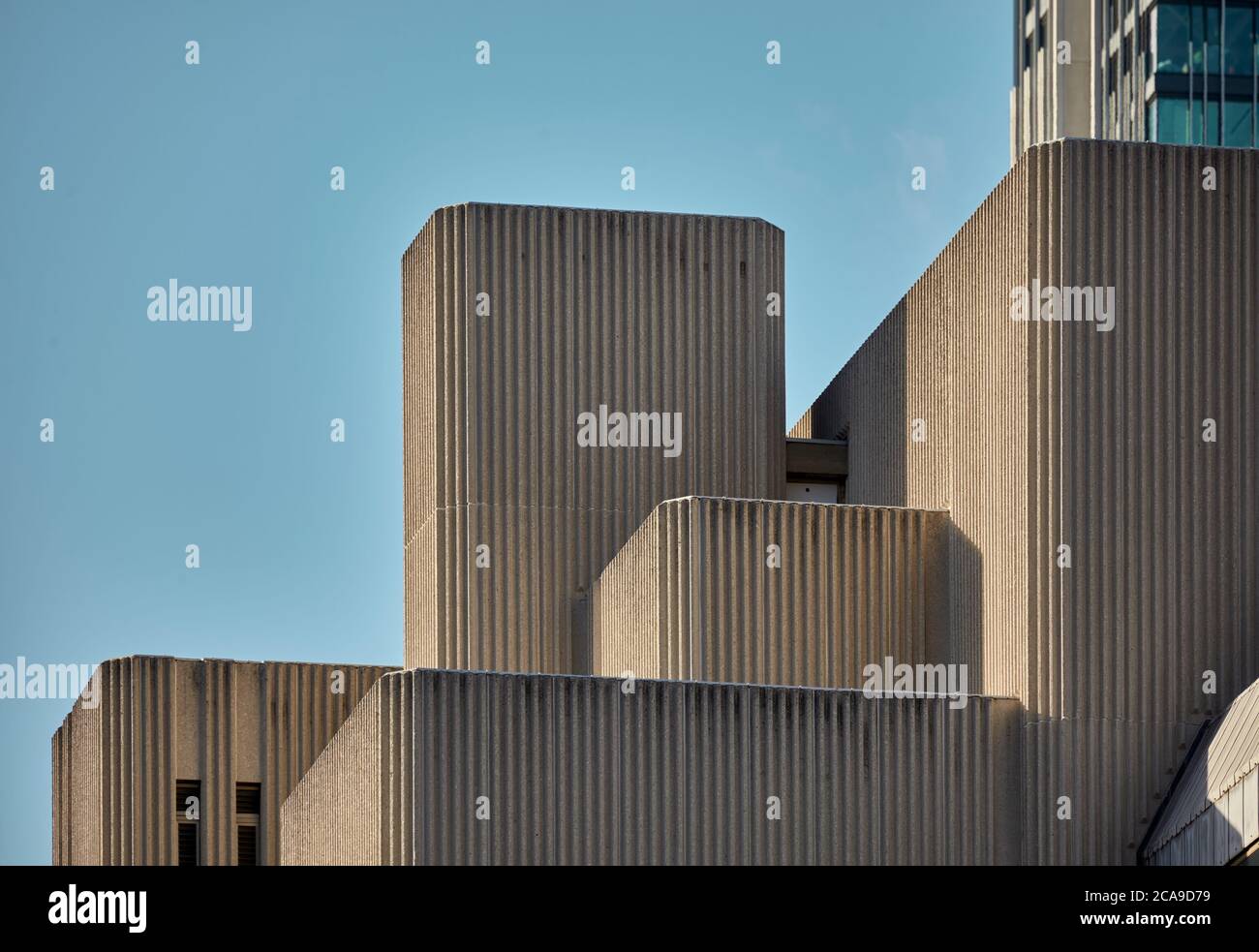 Sampson House in Southwark, London, vom Architekten Fitzroy Robinson & Partners. 2019 abgerissen Stockfoto