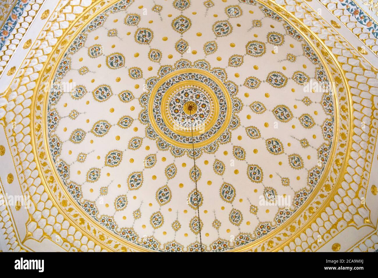 Detail des Innenraums des Topkapi Palastes in Istanbul, Türkei Stockfoto