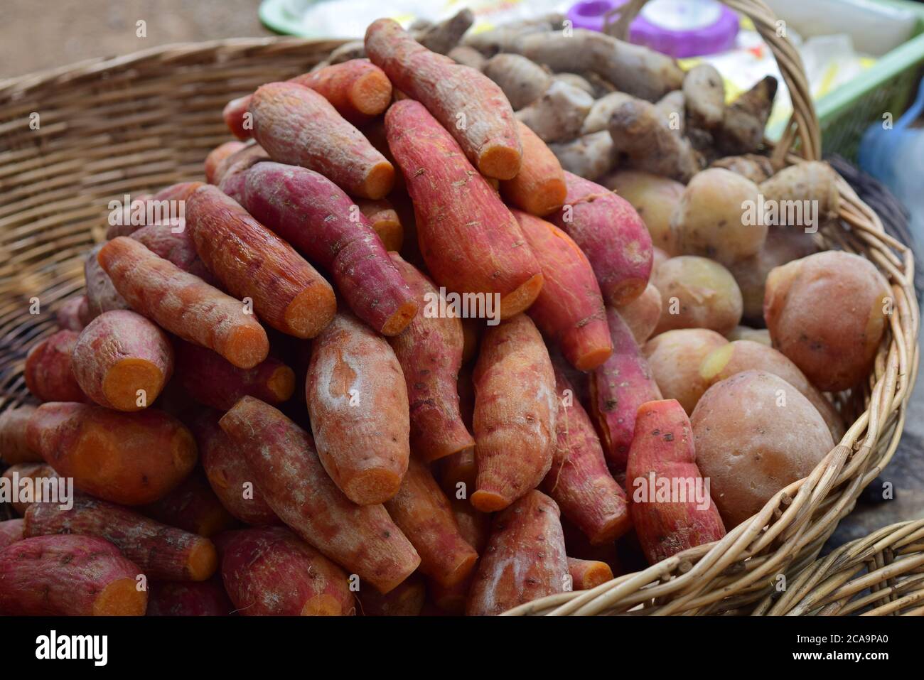 Street Food in Kambodscha Stockfoto