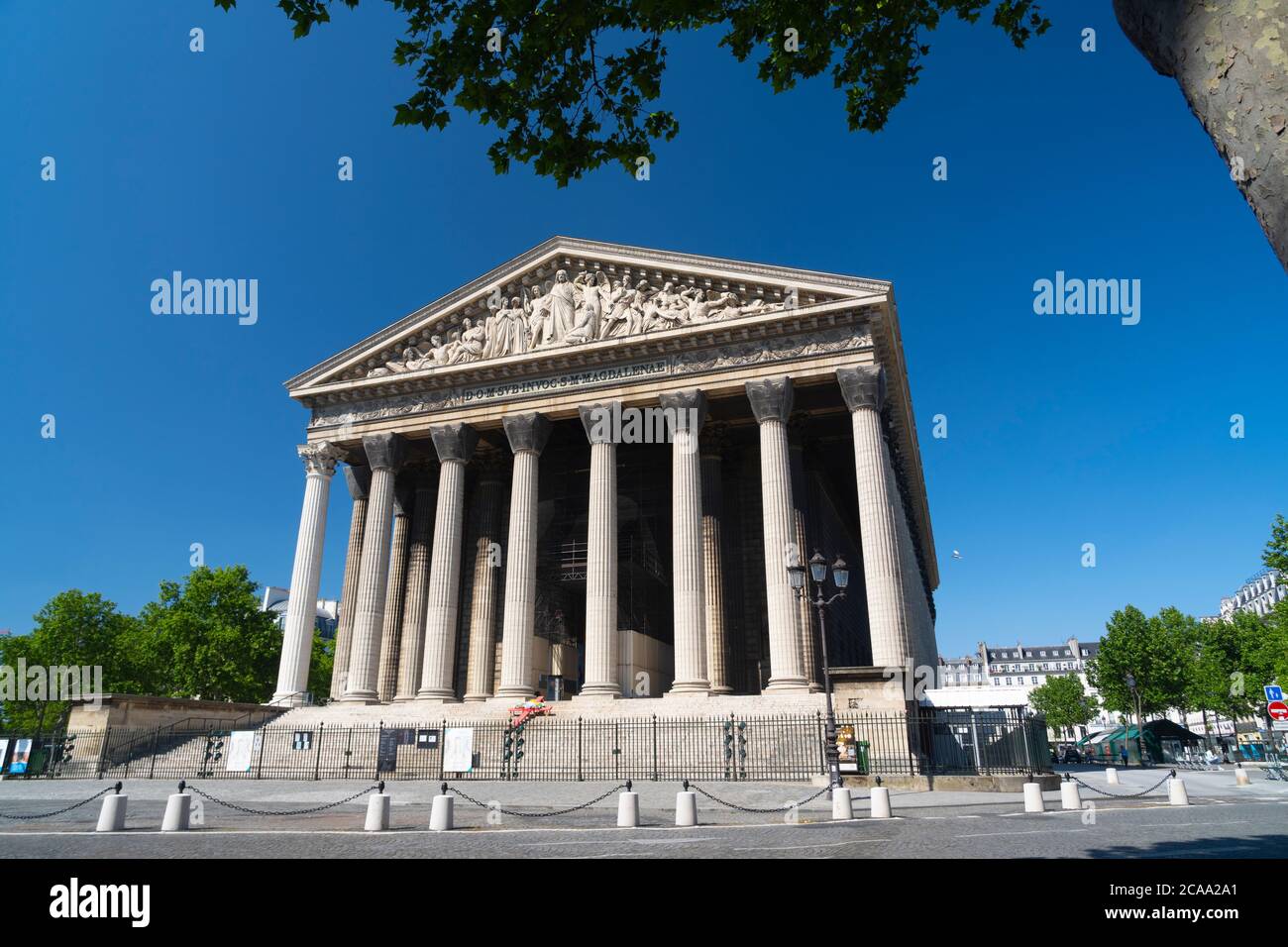 Kirche der Madeleine. Paris, Frankreich Stockfoto
