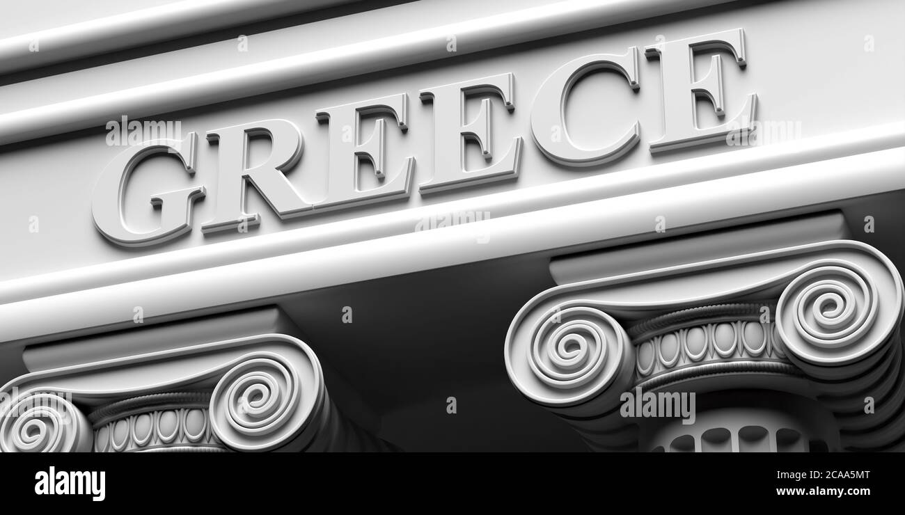 Greek Letters Illustration Stockfotos und -bilder Kaufen - Alamy