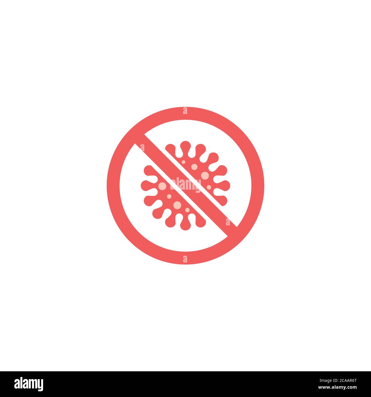 Stoppen Sie Coronavirus. Gegen COVID-19, schützen Sie sich vor Coronavirus. COVID-19 Präventionskonzept. Gegen das Coronavirus. Rat Coronavirus. Virus Stock Vektor