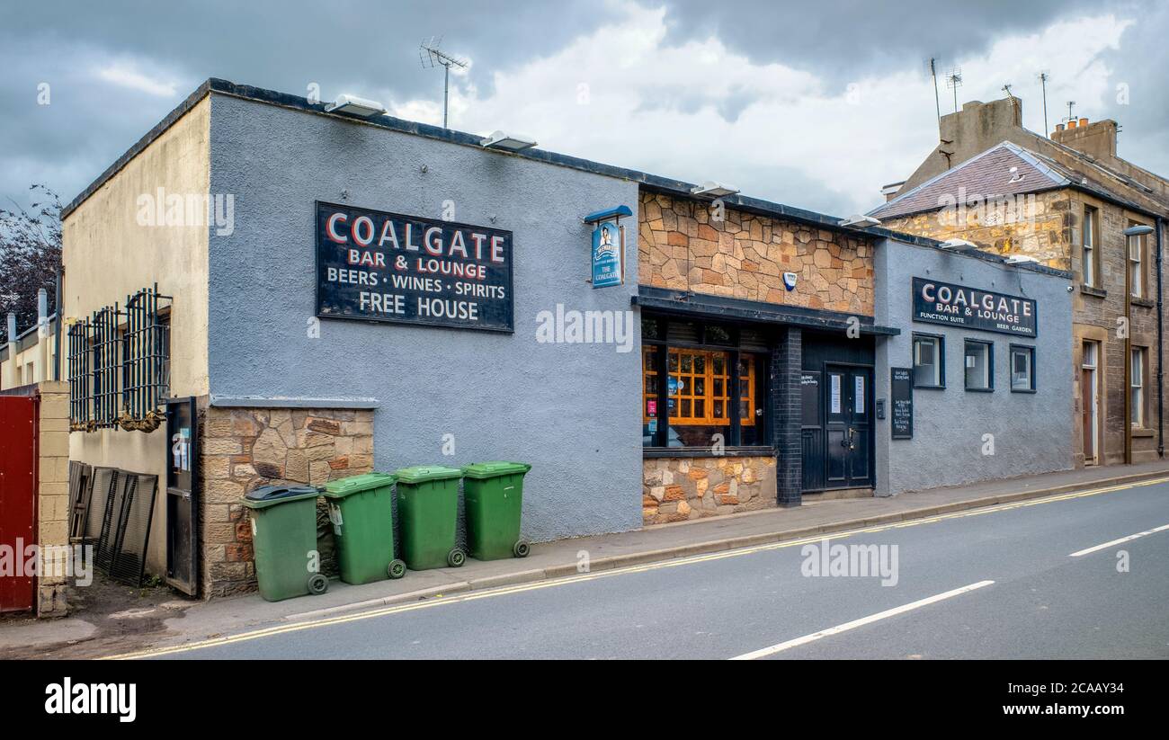 Coalgate Pub, The Wynd, Ormiston, East Lothian, Schottland, Großbritannien. Stockfoto