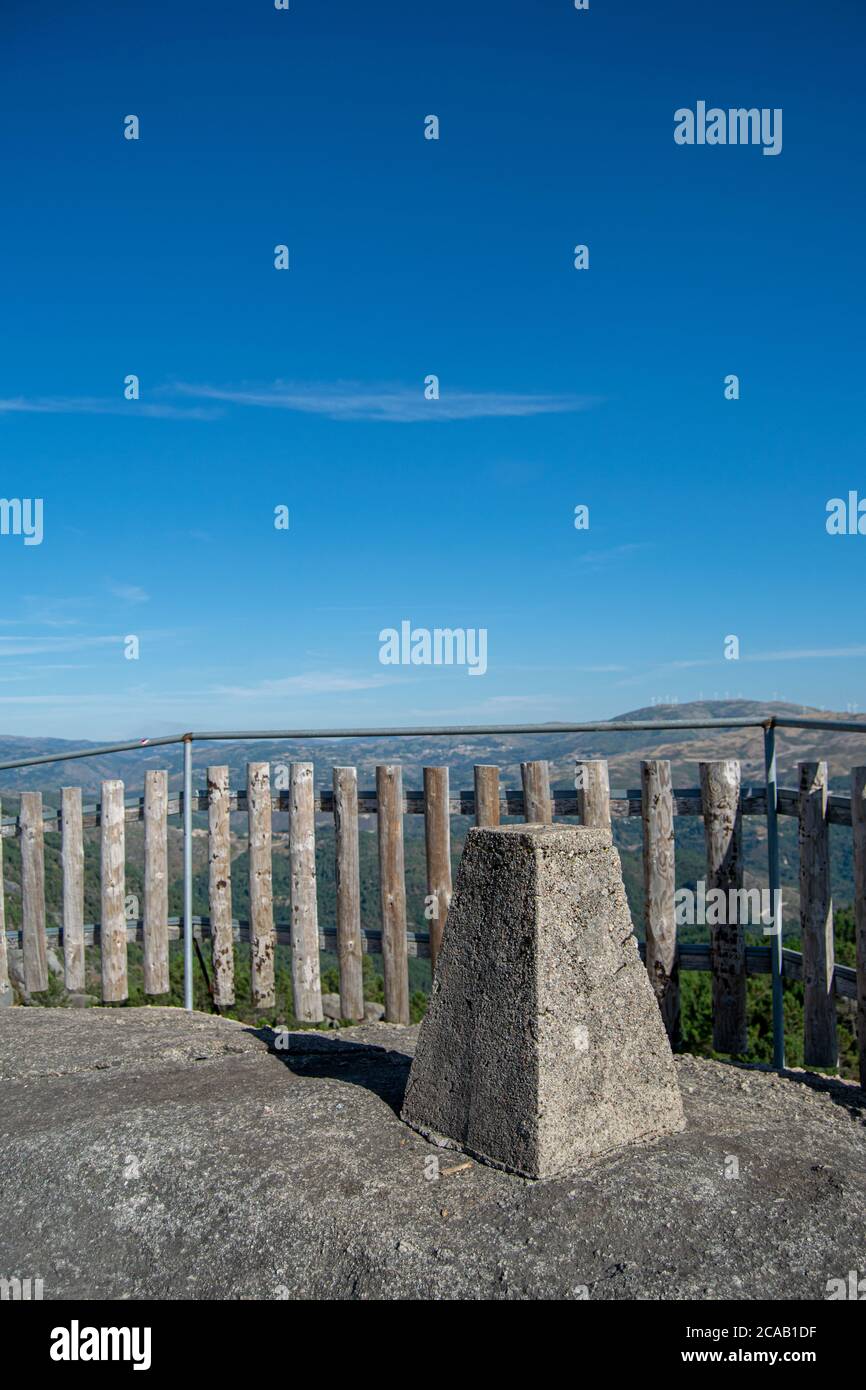 Nationalpark Gerês in Portugal - Parque nacional Peneda Gerês Pedra Bela Stockfoto