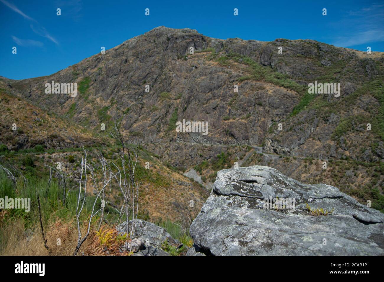Nationalpark Gerês in Portugal - Parque nacional Peneda Gerês Stockfoto