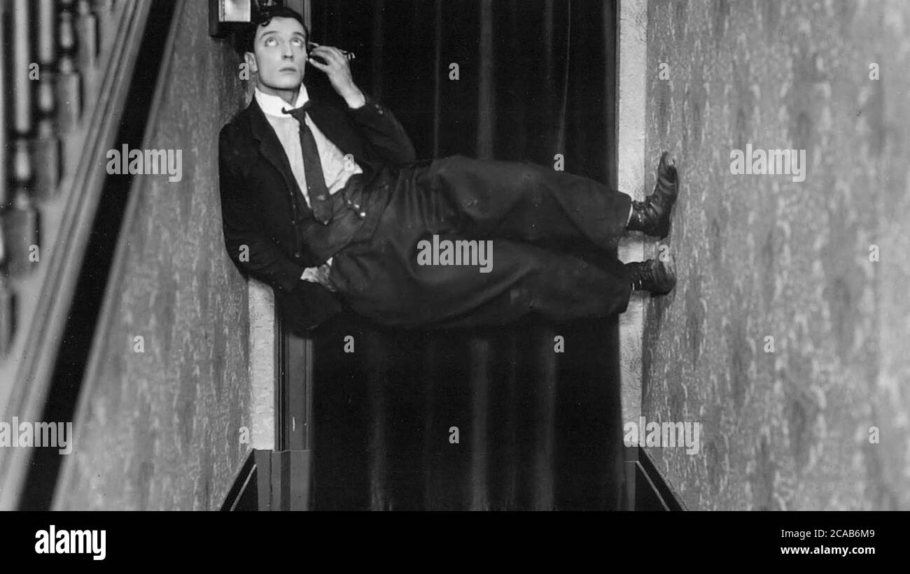 Buster Keaton, amerikanischer Schauspieler und Komiker Stockfoto
