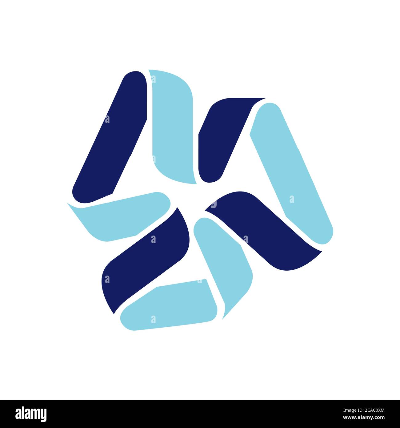 Neues Konzept der Infinity-Logo Design Vektor Illustrationen eps.10 Stock Vektor