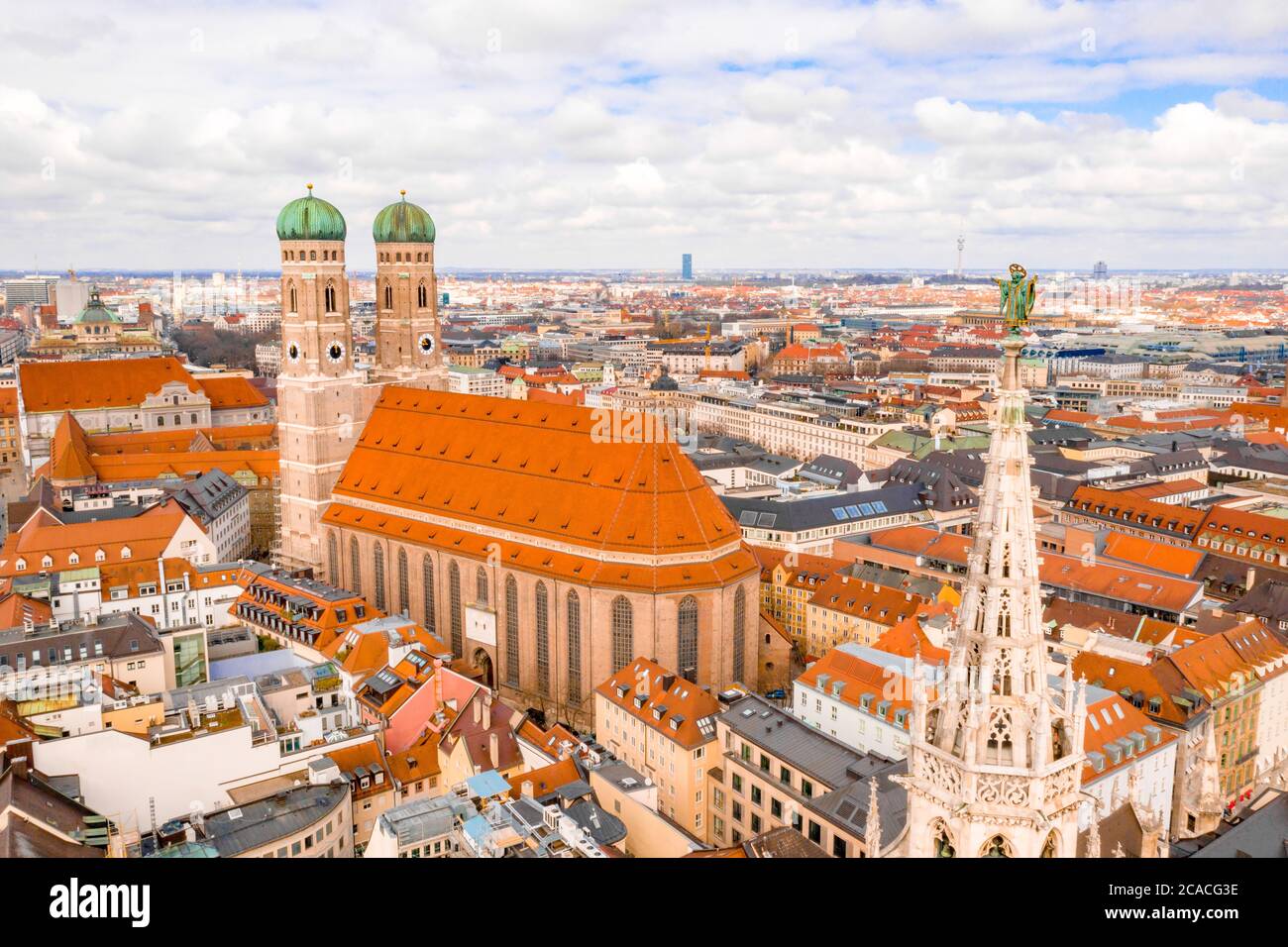 Schönes Stadtbild von München, Bayern, Deutschland Stockfoto