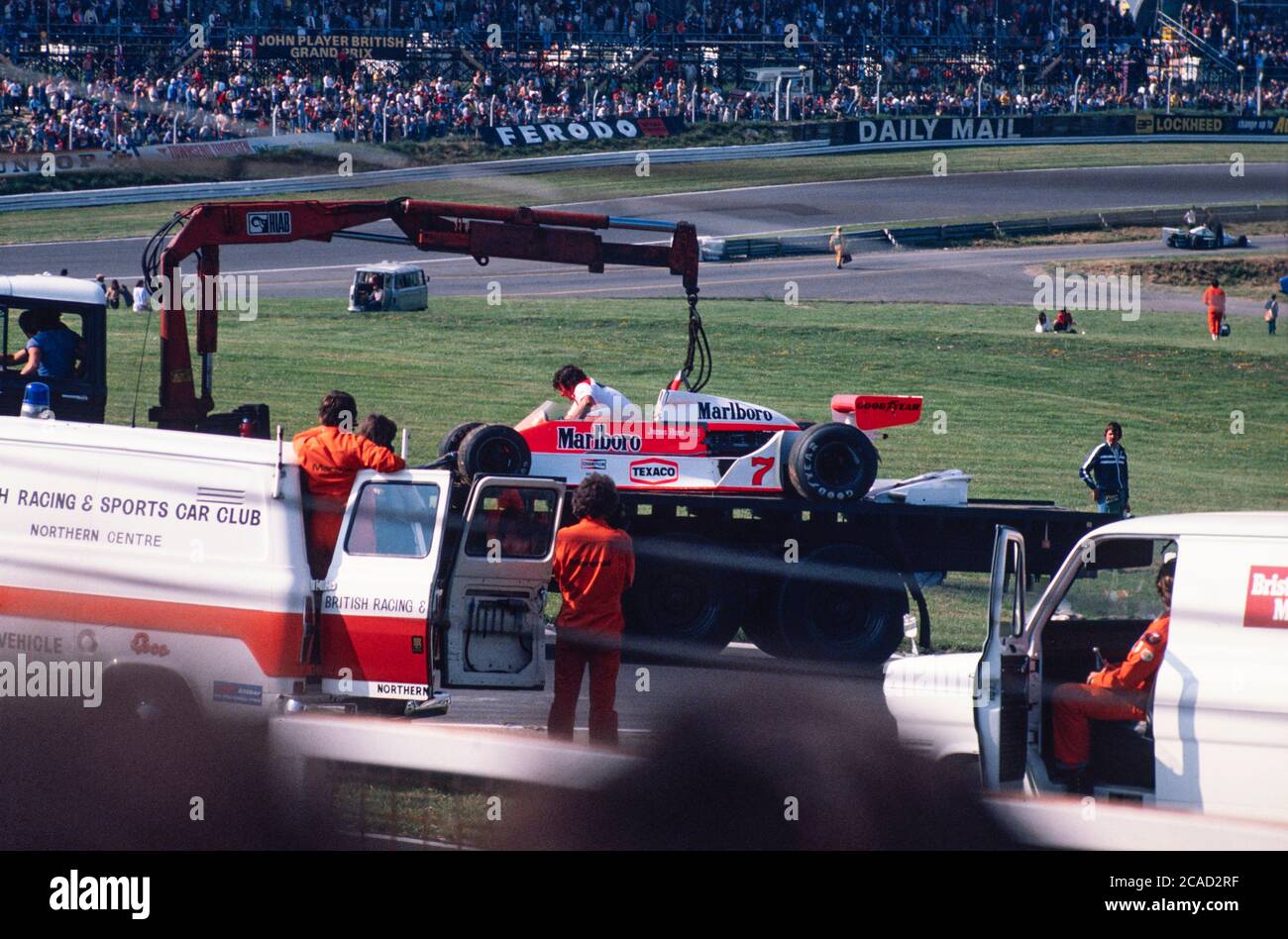 Archivbild John Player British Grand Prix bei Brands Hatch 1978. Der