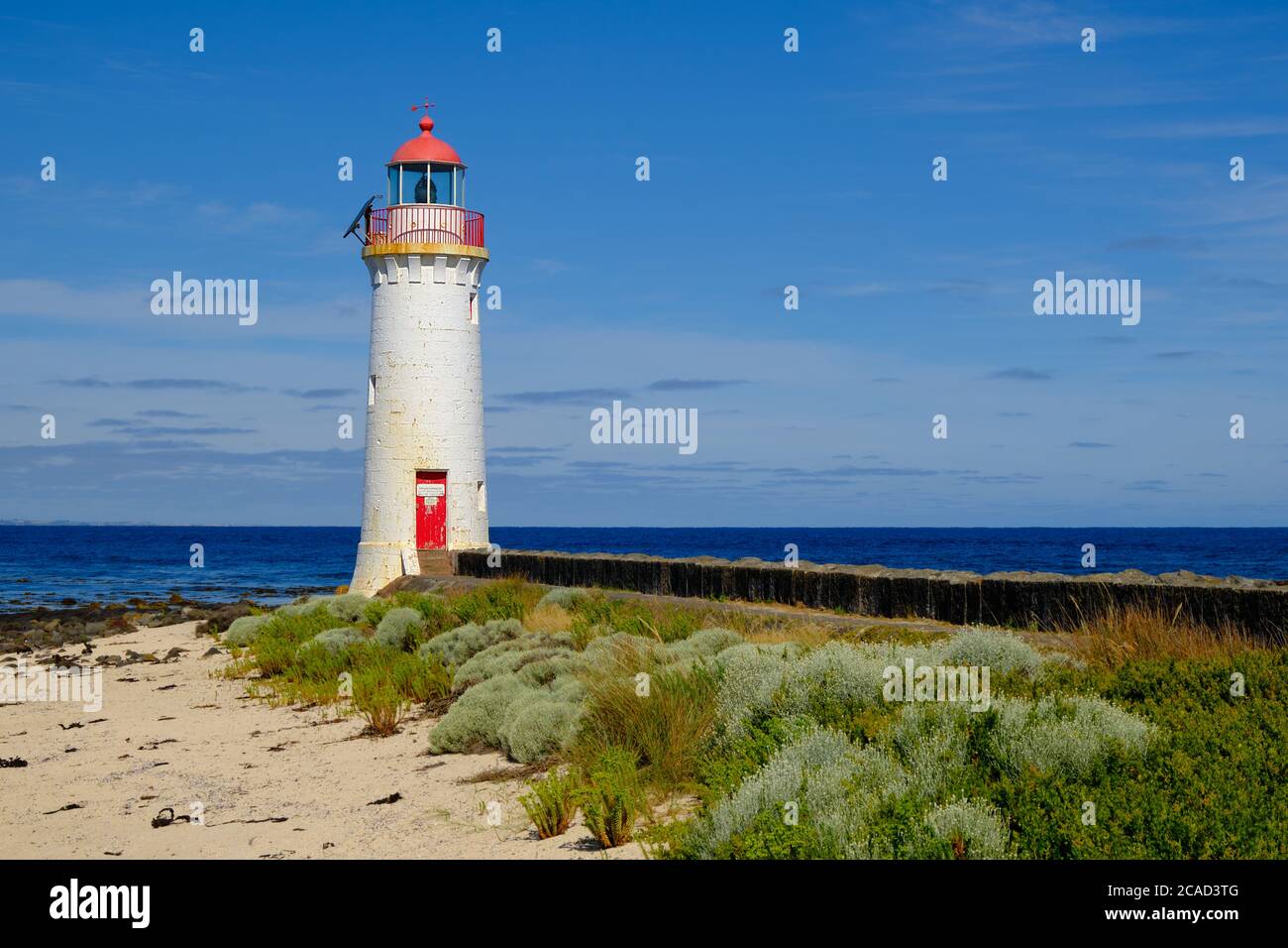 Port Fairy Leuchtturm Stockfoto