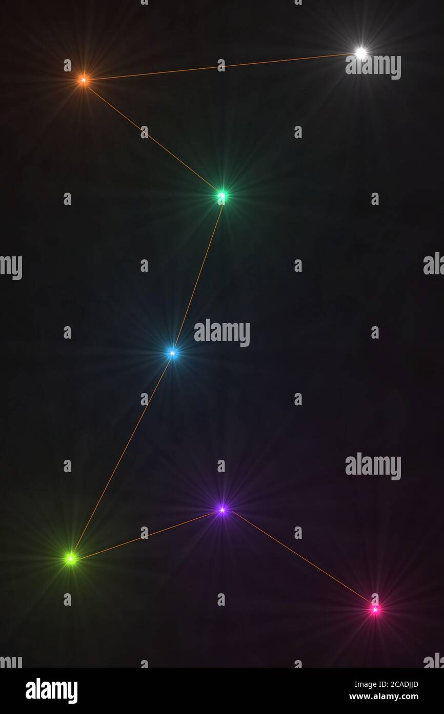 Bunte Sterne Abstrakt American stilisierte Kulisse. Nahtlose Tie-Dye-Struktur. Aquarell Hintergrundzeichnung. Dekorativer Stil. Batik Traditionell. Stockfoto